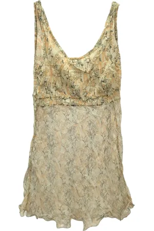 CHANEL Top med illustrationstryk fra 00