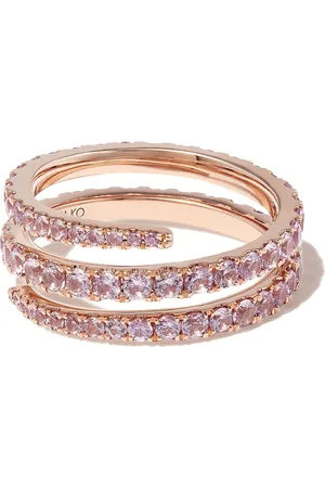 Anita Coil diamantring i 18 karat guld