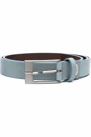 corneliani Læderbælte med metal-spænde