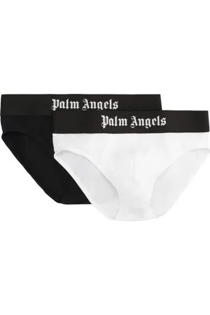 Palm Angels Underbukser med logobånd (pakke med to)