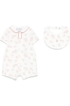 Emporio Armani Shortie-sæt med logotryk (sæt med to)