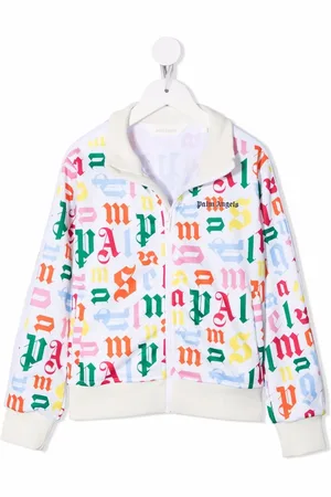 Palm Angels Træningsjakke med monogramtryk