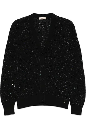 HERNO Cardigan med pailletter