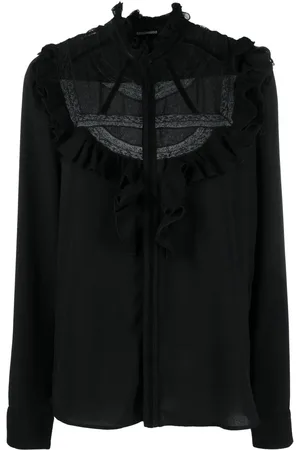 Dsquared2 Langærmet bluse med flæser