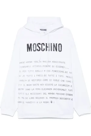 Moschino Hættetrøje med skrifttryk