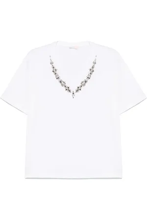 Liu Jo T-shirt med krystaludsmykning