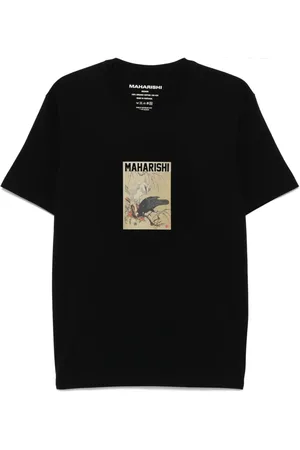 Maharishi T-shirt med logotryk
