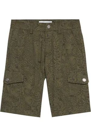 Roberto Cavalli Cargo-shorts med grafisk tryk