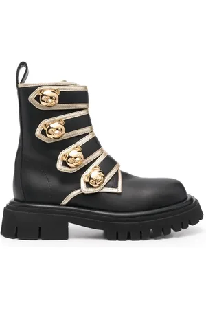 Moschino Ankelstøvler med sidespænde