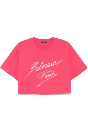 Balmain Cropped T-shirt