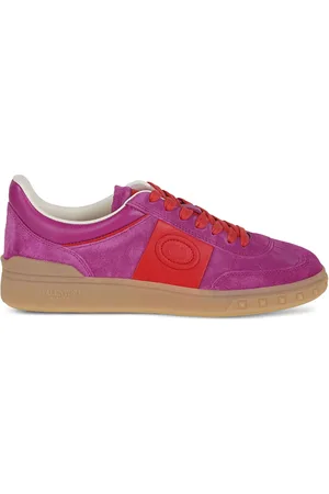 VALENTINO GARAVANI Sneakers i ruskind