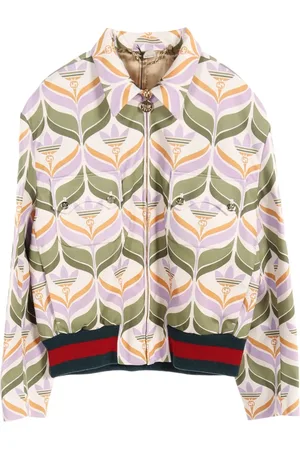 Gucci X adidas jakke med Trefoil-tryk fra 2020