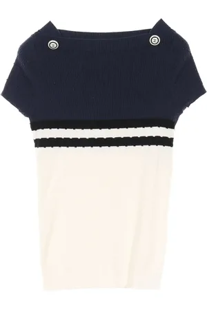 CHANEL Tofarvet top fra 1986-1988