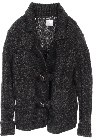 CHANEL Cardigan i meleret strik fra 1986-1988
