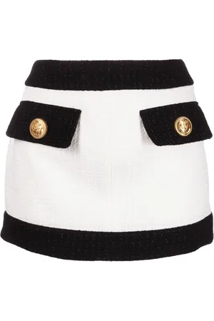 Dsquared2 Tofarvet nederdel i tweed