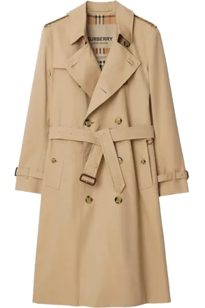 Burberry Heritage Kensington-trenchcoat med bælte