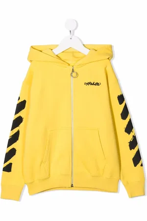 OFF-WHITE Hættetrøje med Script-logo og Diag-tryk