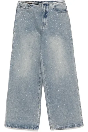 B+AB Jeans med krystaludsmykning