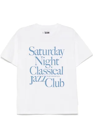 Izzue T-shirt med slogantryk