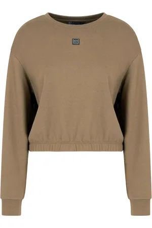 Armani Exchange Sweatshirt med logoplade