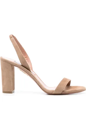 Aquazzura 85 mm So Nude Block sandaler