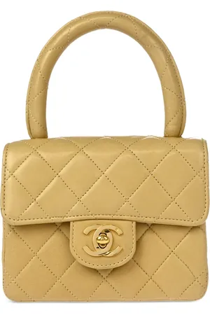 CHANEL 1990-2000 lille klassisk håndtaske med flaplukning