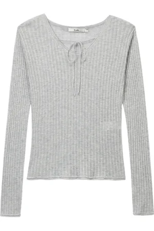 B+AB Ribstrikket top