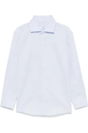 SIOLA Skjorte med monogram-jacquard