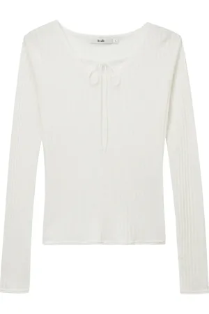 B+AB Ribstrikket top