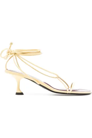 Proenza Schouler 70 mm Tee sandaler med ankelrem