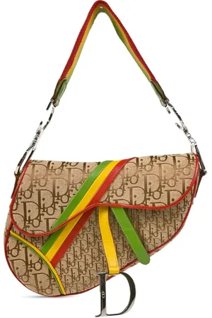 Dior Rasta Oblique Saddle-skuldertaske fra 2004