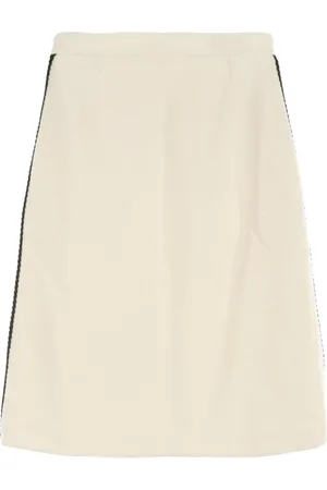 Gucci 2000 mellemlang uldnederdel