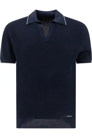 Prada T-shirt i tekstureret strik