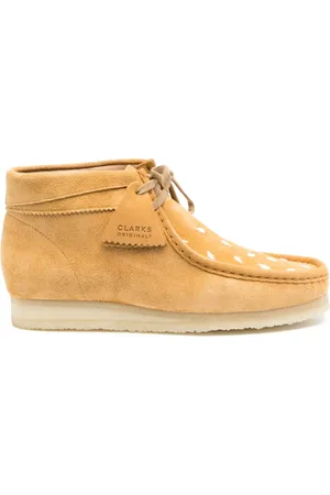 Clarks X Vandy The Lyserød Wallabee støvler i læder