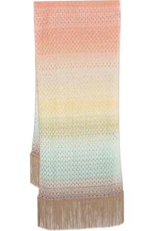 Missoni Tørklæde med frynser
