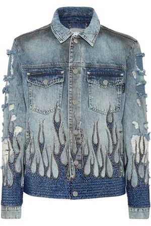 Philipp Plein Strass Flame jakke