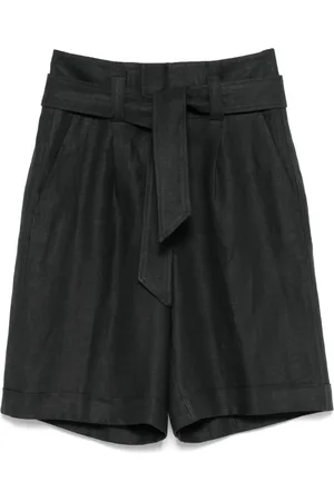 PESERICO SIGN Shorts med plisseret detalje