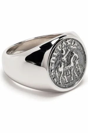 TOM WOOD Alexander the Great Signet mønt-ring