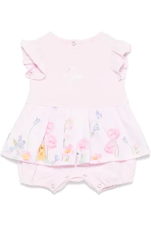Lapin House Babydragt med blomstertryk