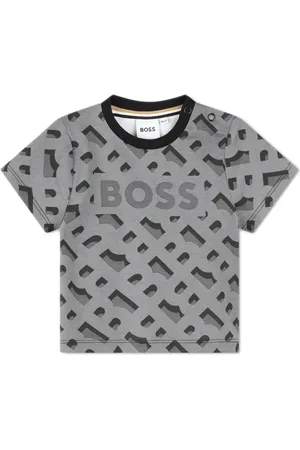 HUGO BOSS T-shirt med logotryk