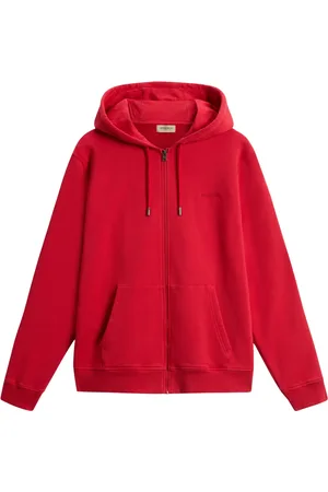 Woolrich Hættetrøje i fleece med lynlås