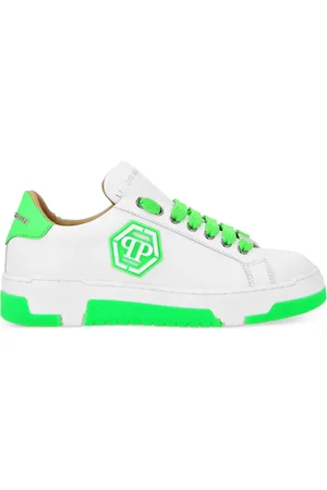 Philipp Plein Sneakers med sekskantet logo