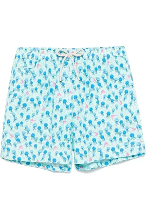 MC2 SAINT BARTH Badeshorts med Trap Squidly-tryk