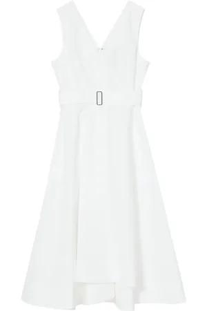 3.1 Phillip Lim Mellemlang poplinkjole