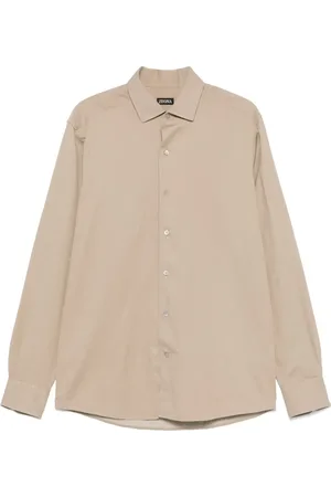 Ermenegildo Zegna Skjorte med spread-krave