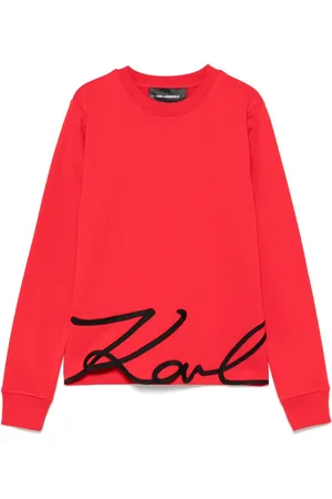 Karl Lagerfeld Sweatshirt med broderet logo