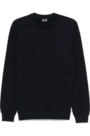 EA7 Sweatshirt med præget logo