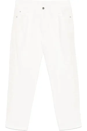 ERMANNO SCERVINO Jeans med blondedetalje