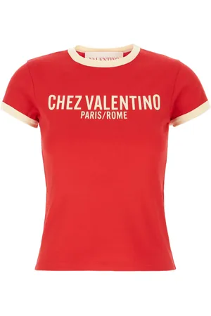 VALENTINO GARAVANI T-shirt med Chez-tryk