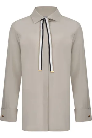 Max Mara Skjorte med bånddetalje